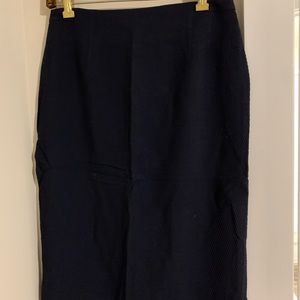 MM lafleur dark navy long skirt